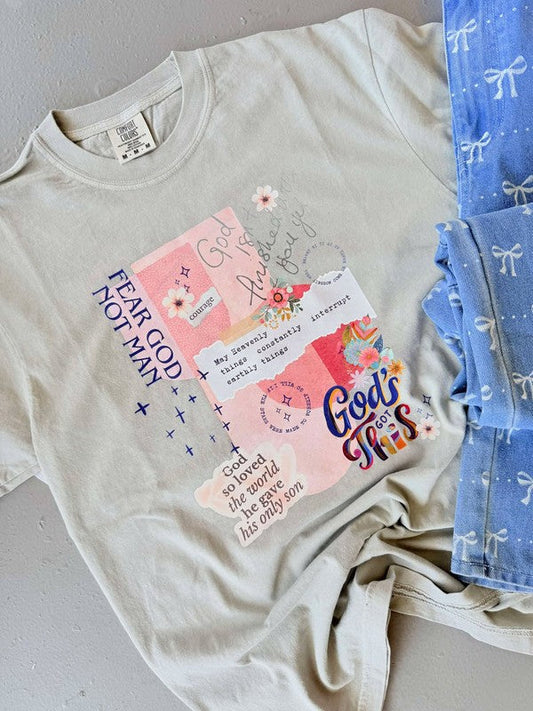 Inspirational Faith Thing's Collage DTF Tee