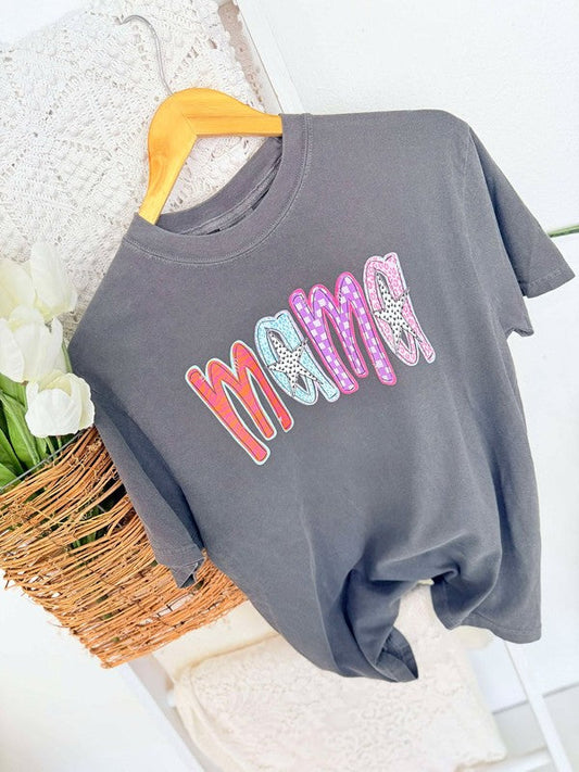 Custom Neon Preppy Multi DTF Tee