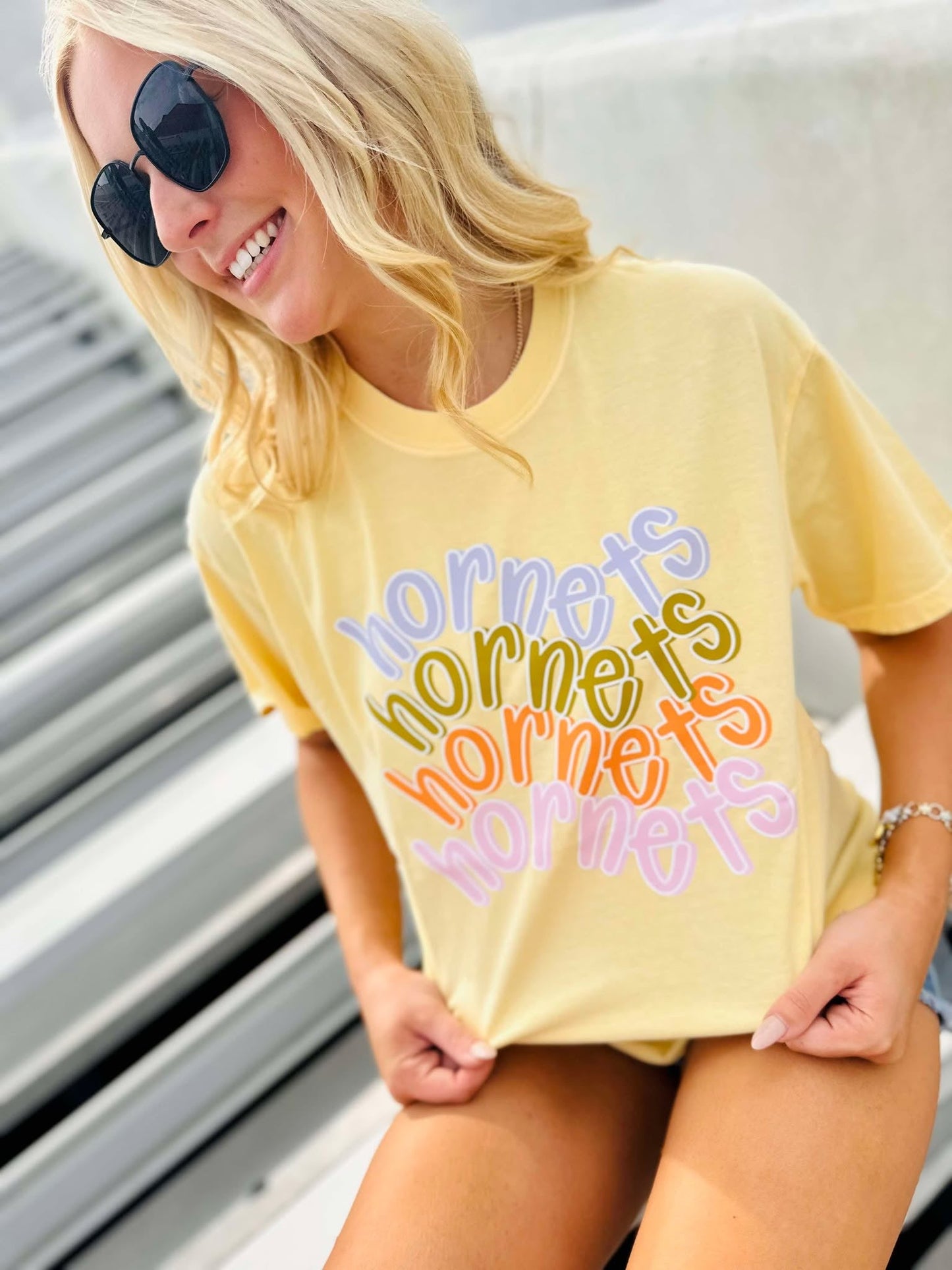 Custom Multi Mascot Stack DTF Graphic Tee