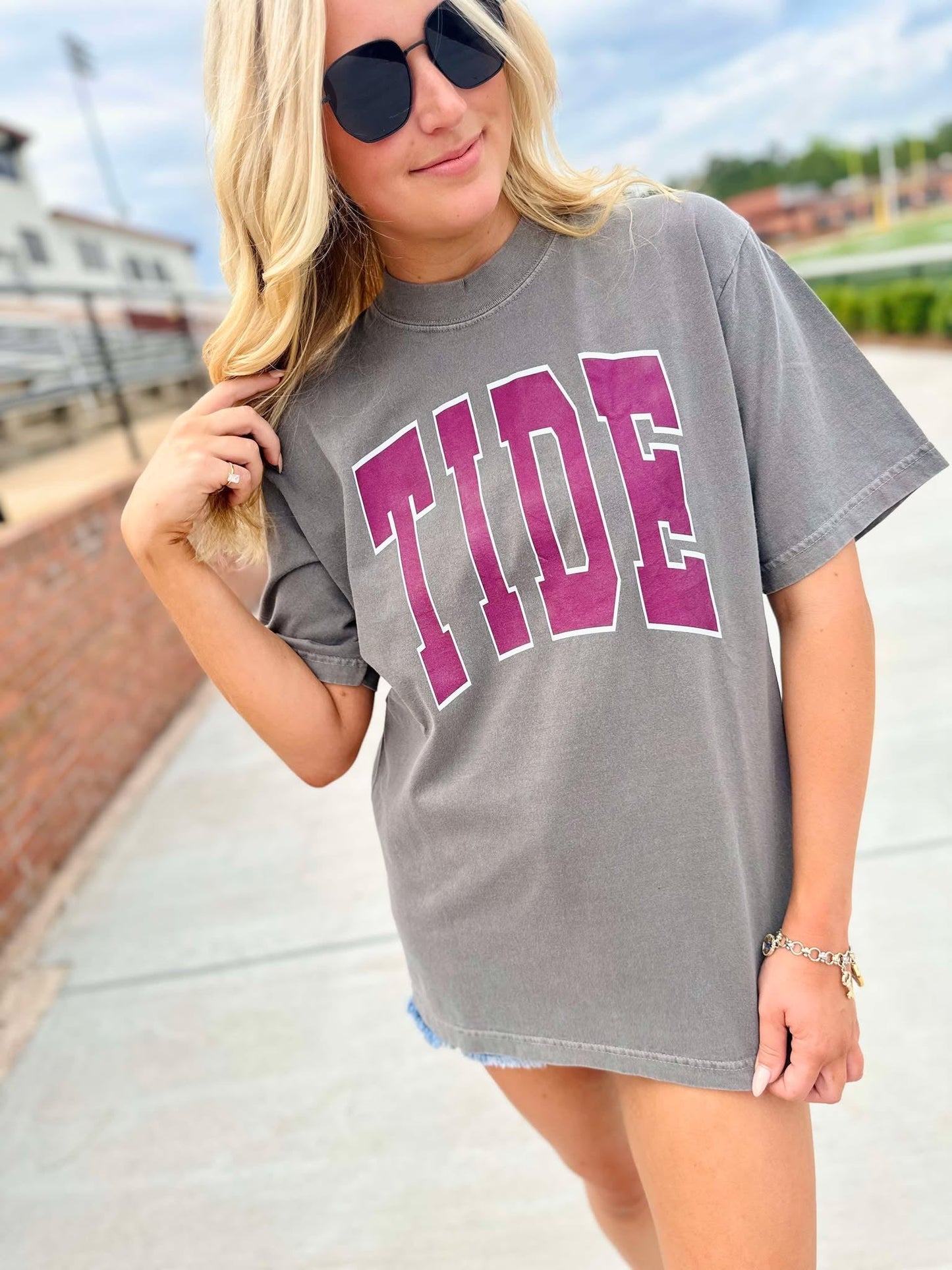 Custom Chunky Varsity Mascot Graphic Tee