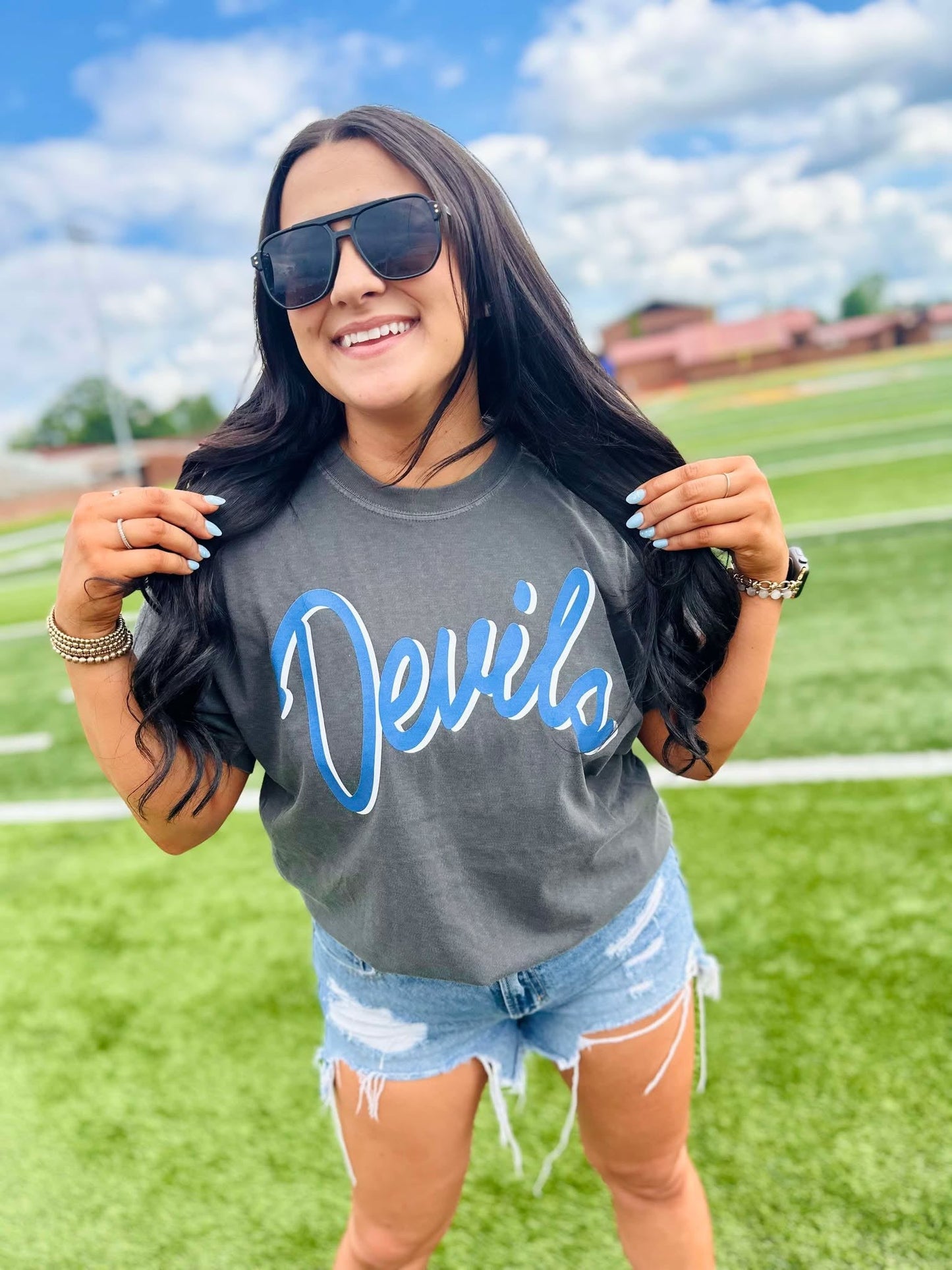 DTF Multi Jumbo Cursive Graphic Tee