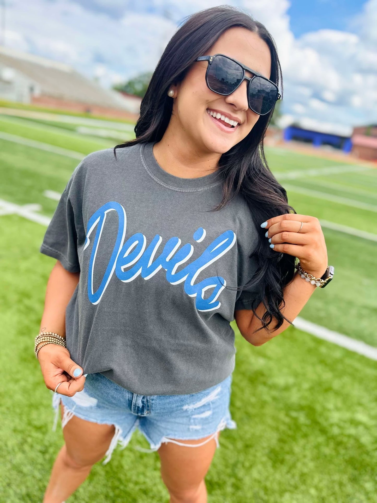 DTF Multi Jumbo Cursive Graphic Tee