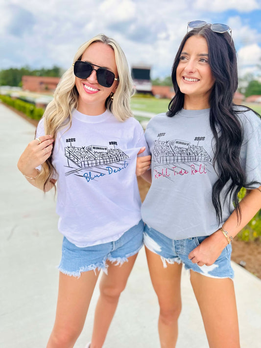 Custom Football Stands Graphic Tee