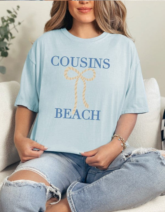 Cousins Beach Rope Bow Graphic Tee