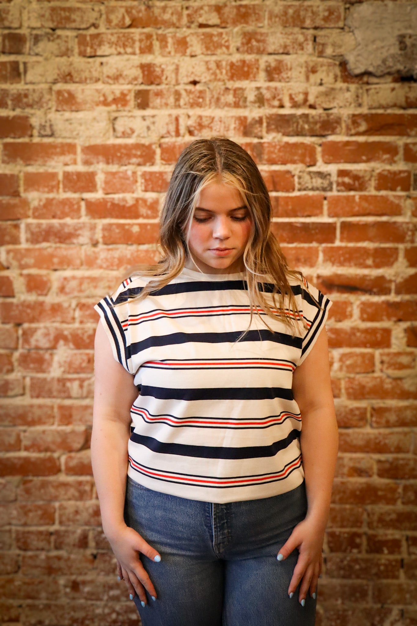 The Seaside Stripe Tee