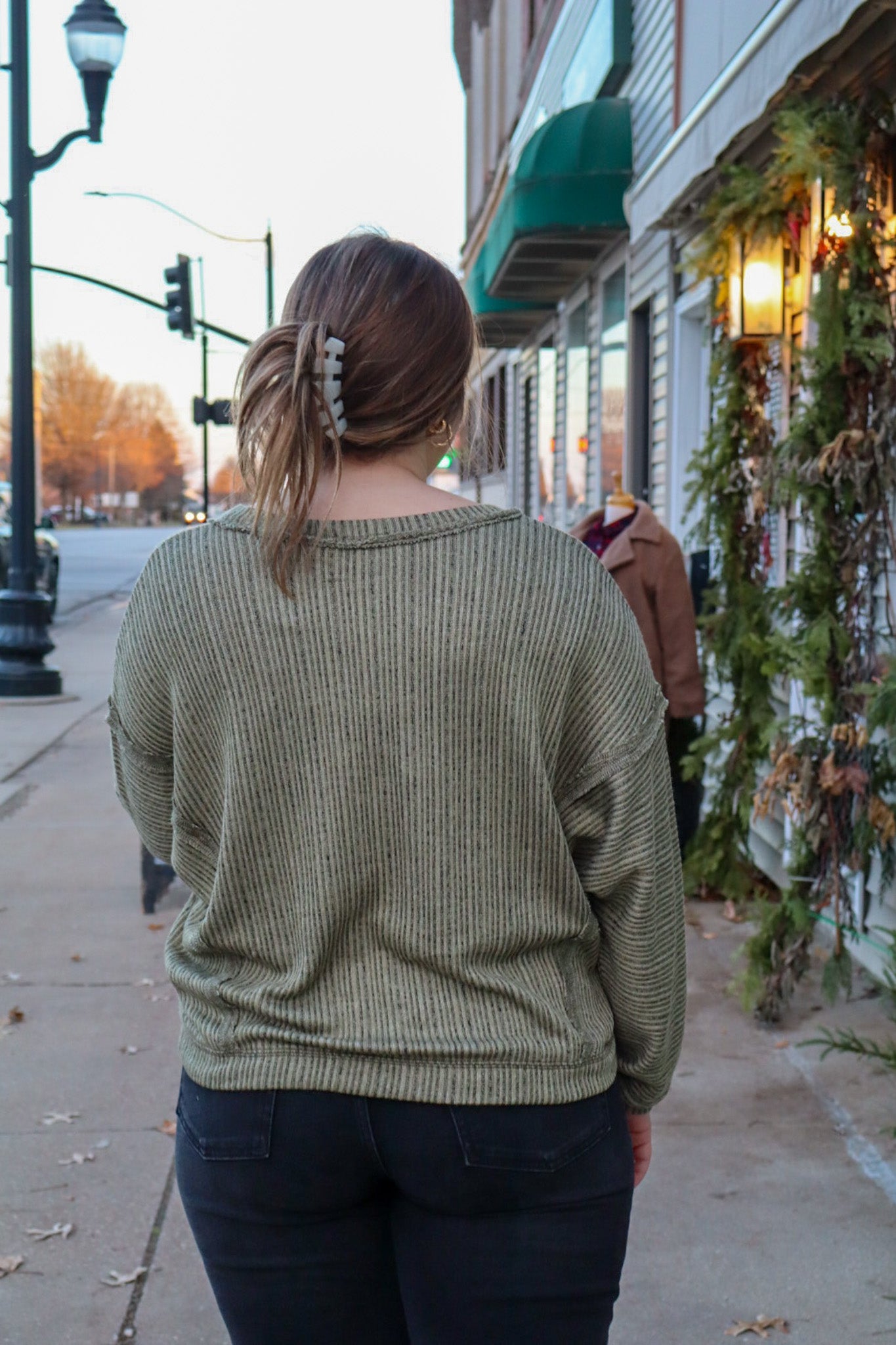 Katie V-Neck Knit Top