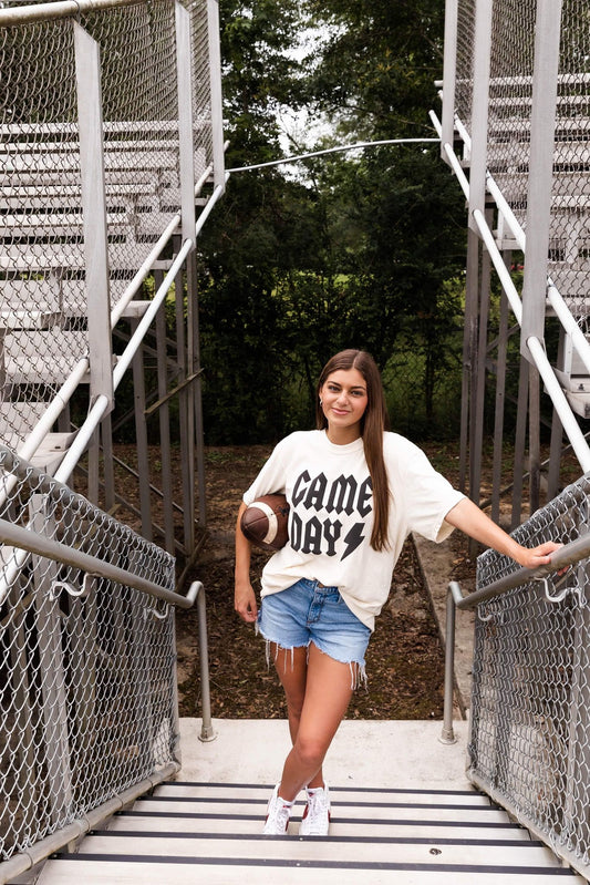 Game Day Band Inspired Puff Vinyl Tee