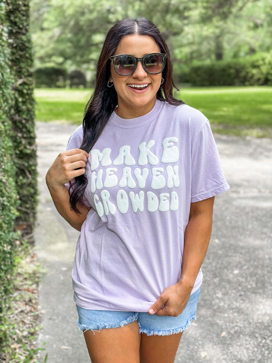 Retro Make Heaven Crowded Wave Puff Tee