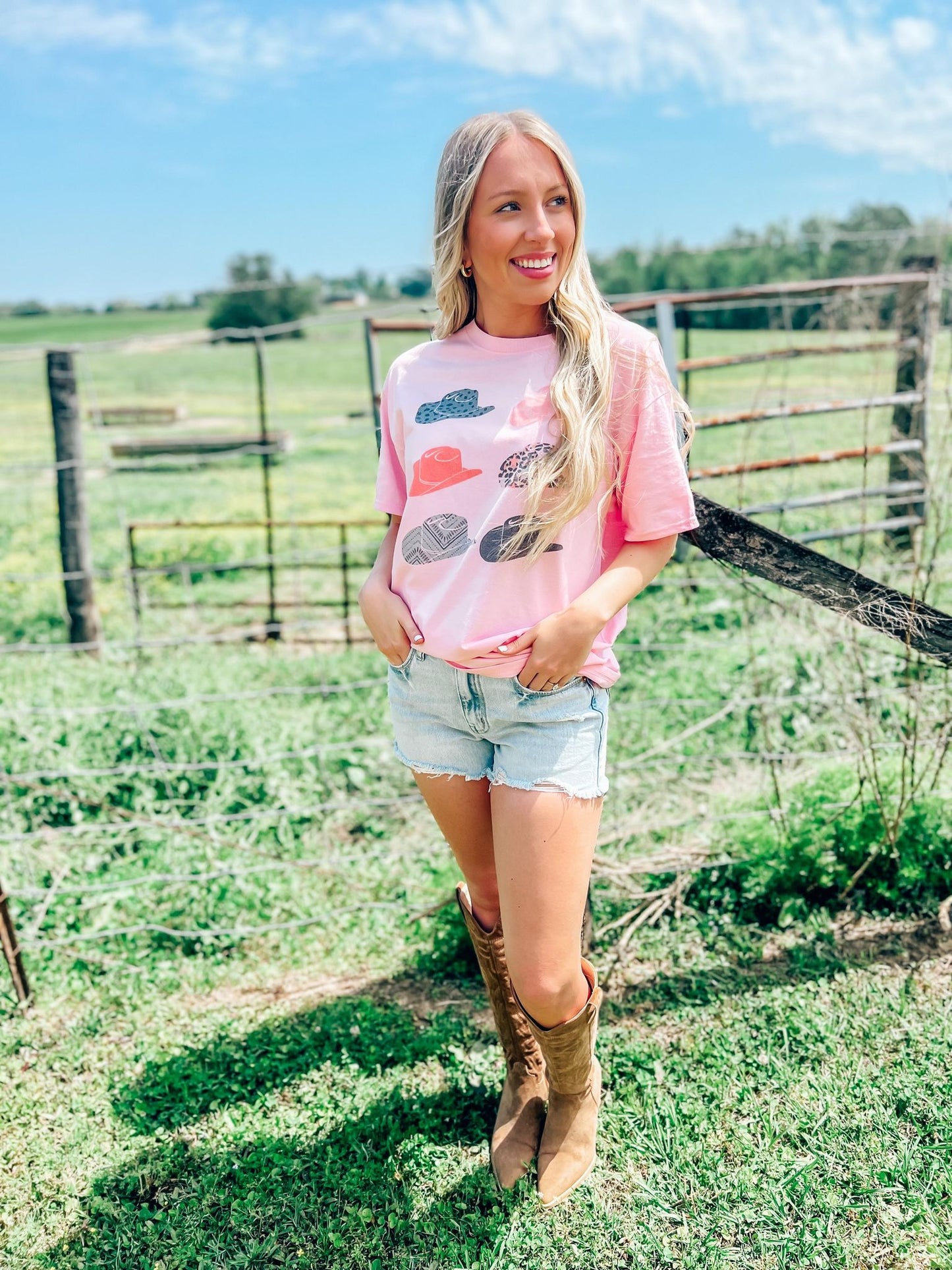 Stacked Cowgirl Hats