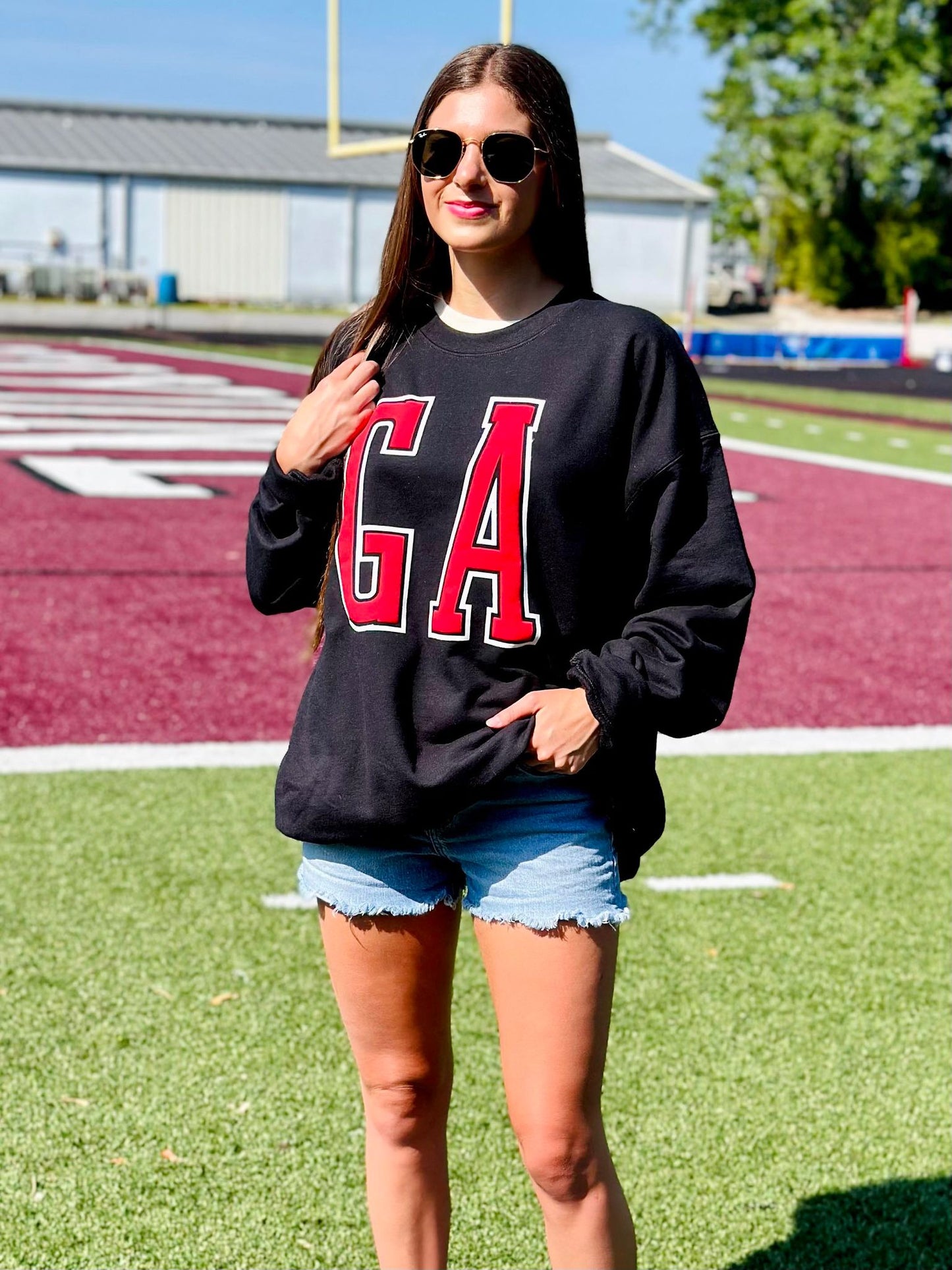 Custom State Double Puff Sweatshirt