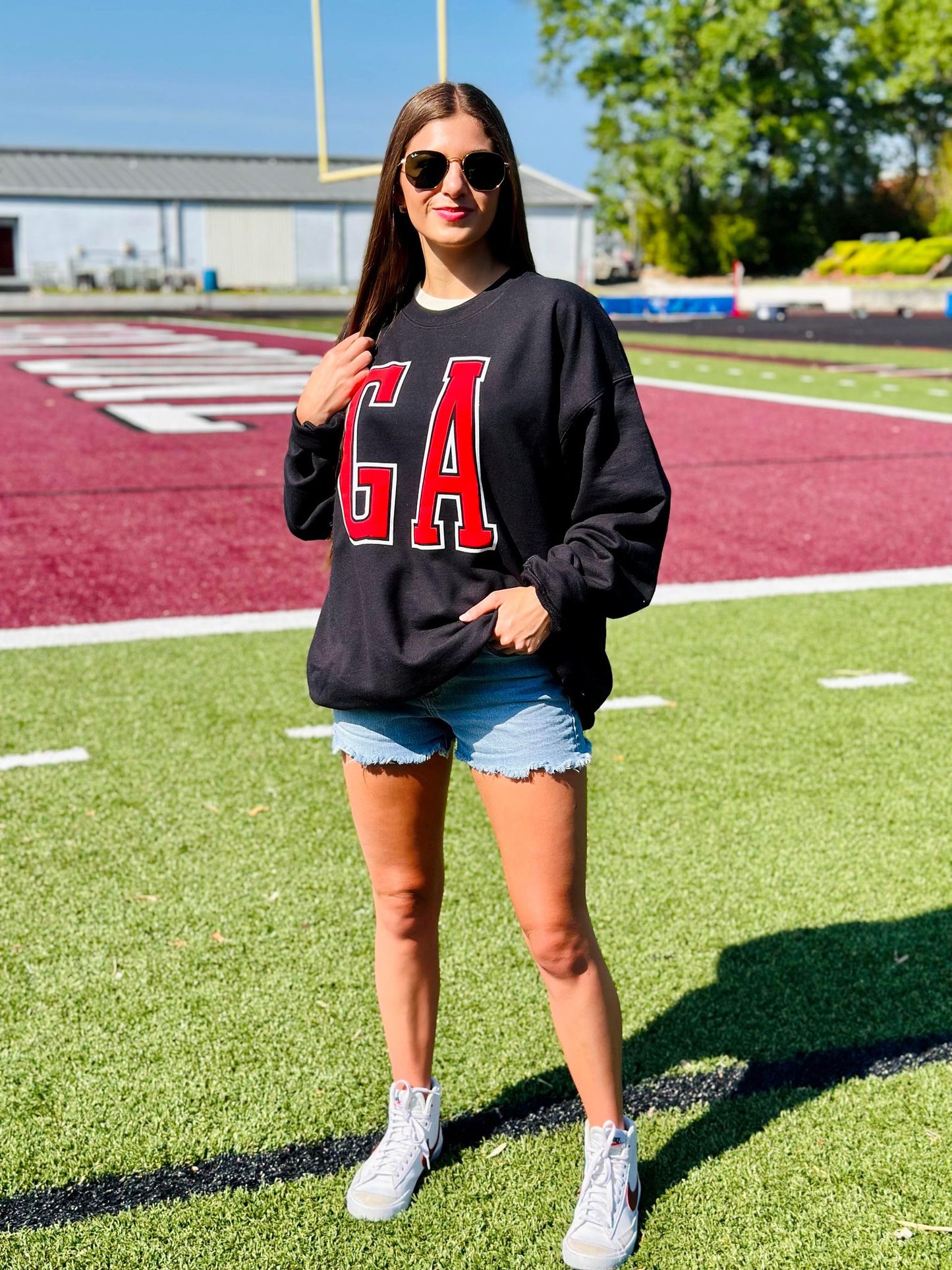 Custom State Double Puff Sweatshirt