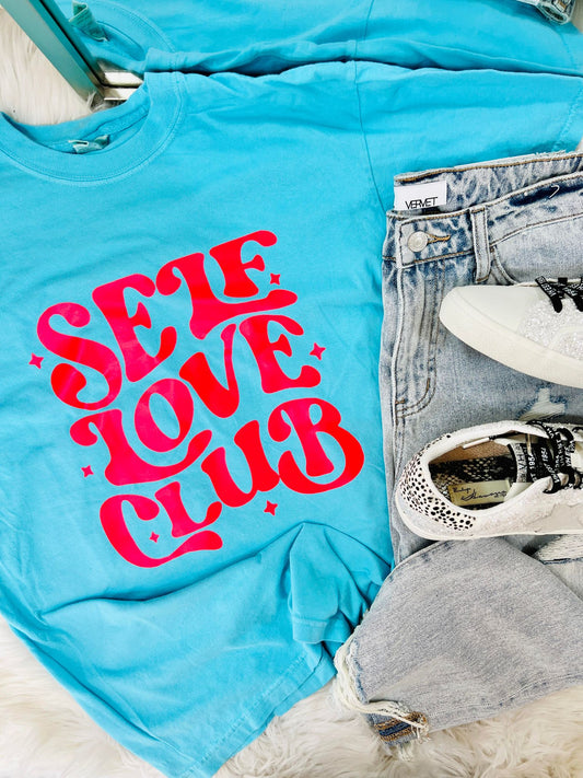 Self Love Club Sparkle Tee