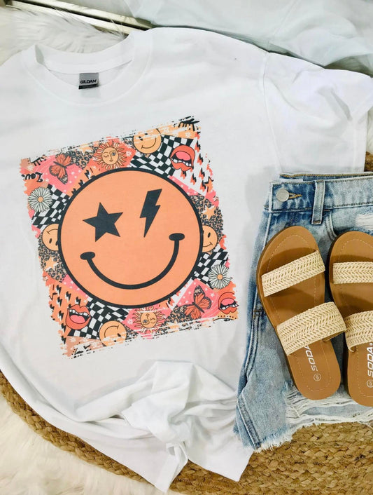 Boho Star Lighting Eye Happy Tee