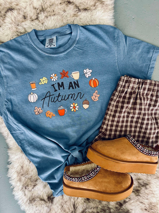 I Am An Autumn Fall Things DTF Tee