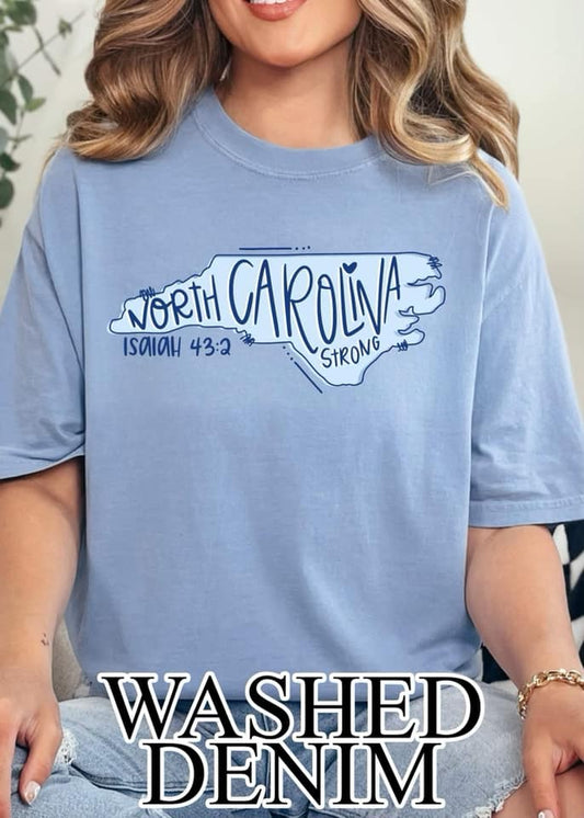 Hurricane Helene Fundraiser State Isaiah 43:2