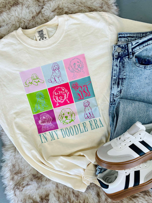 In My doodle Era Block DTF Tee