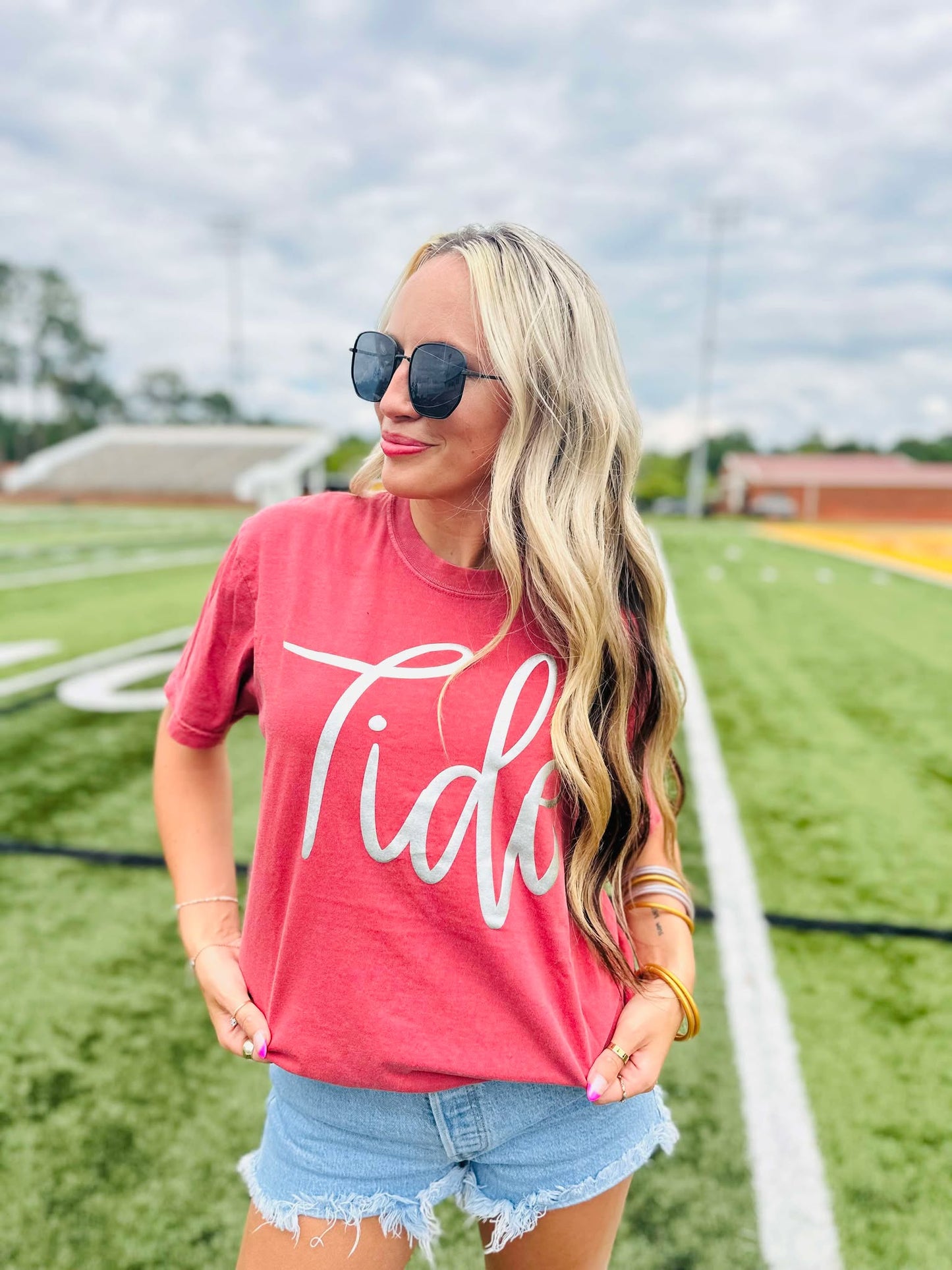 Custom Jumbo Cursive Tee