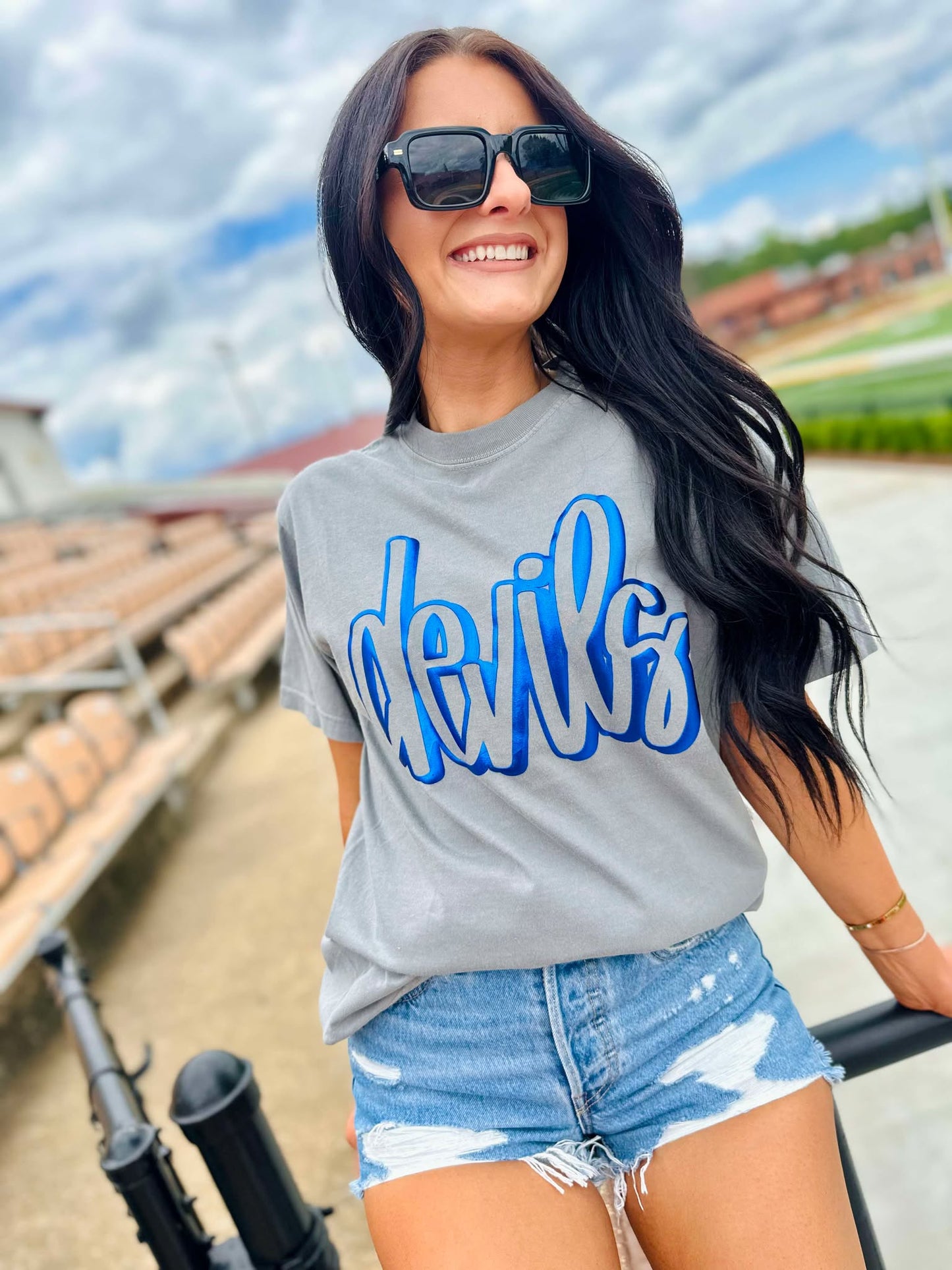 Hand Drawn 3D Puff Graphic Tee