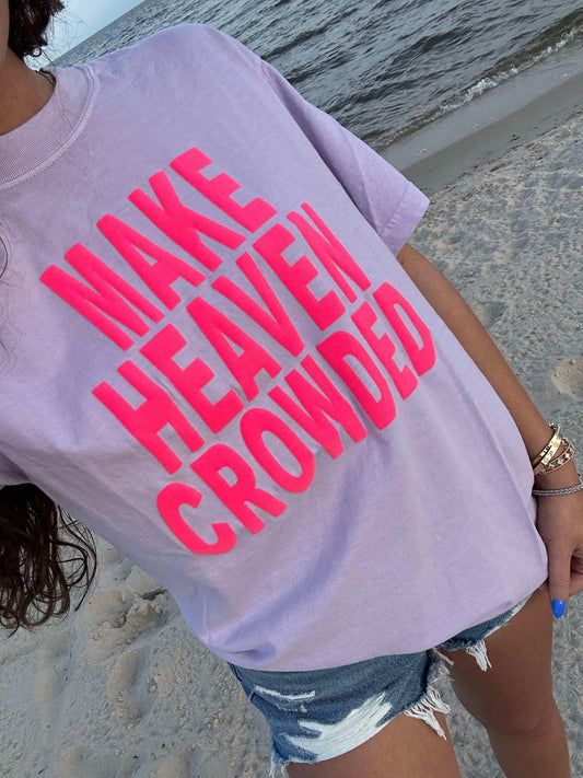 Varsity Make Heaven Crowded Puff Graphic Tee