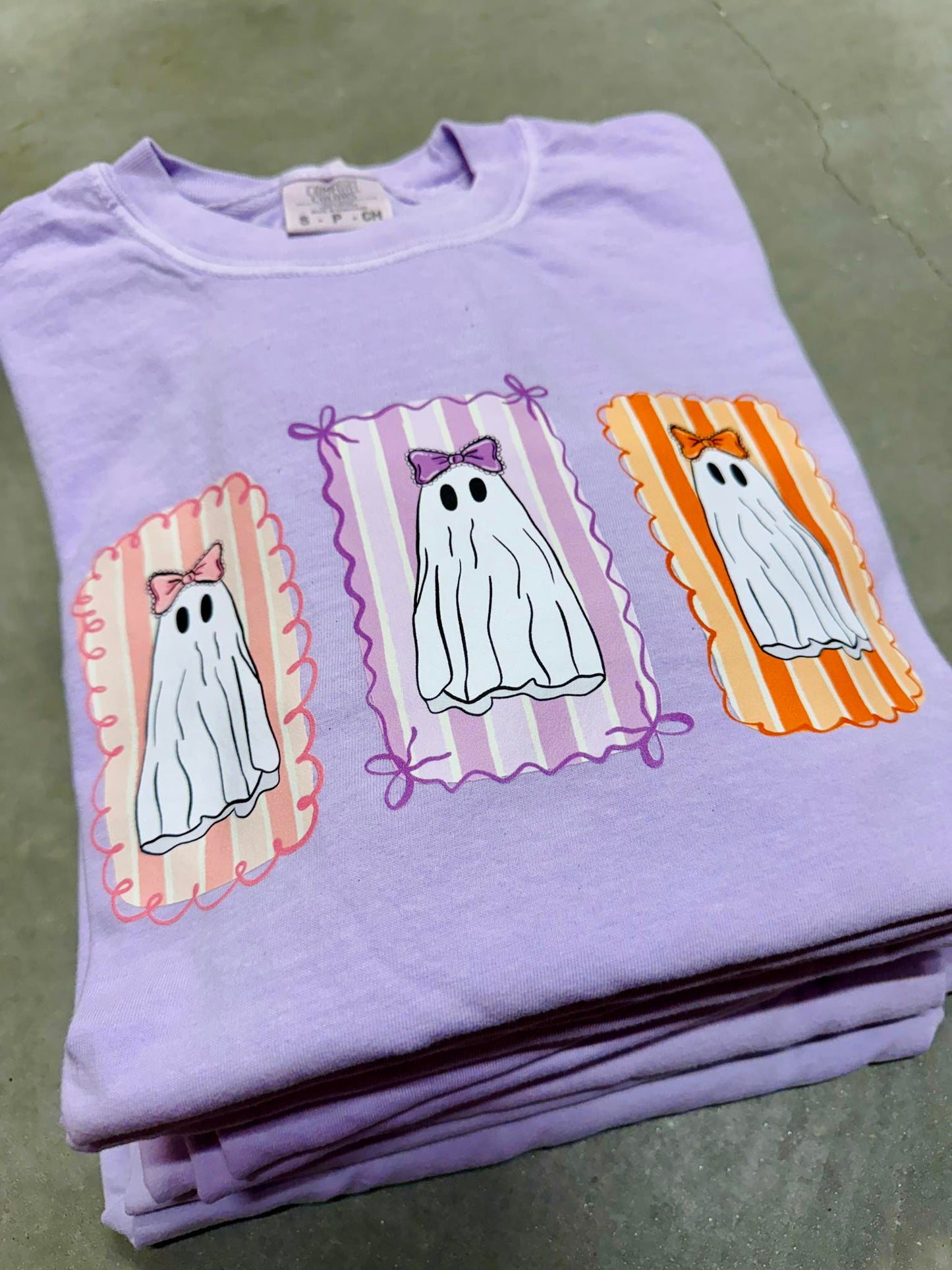 Trio Girly Ghost DTF Graphic Tee