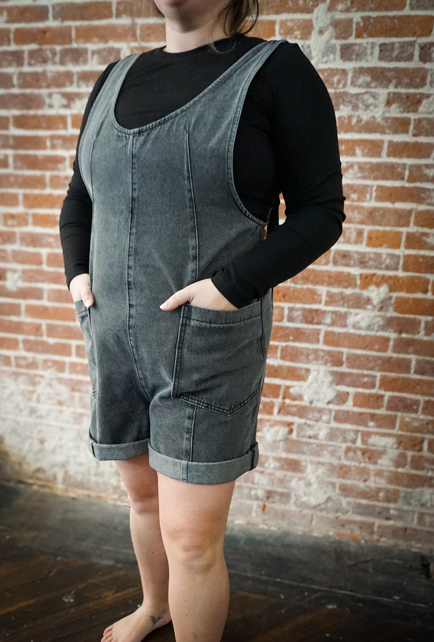 Festival Denim Romper