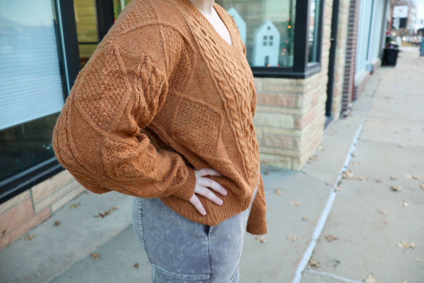 Alexis Cable Knit Sweater