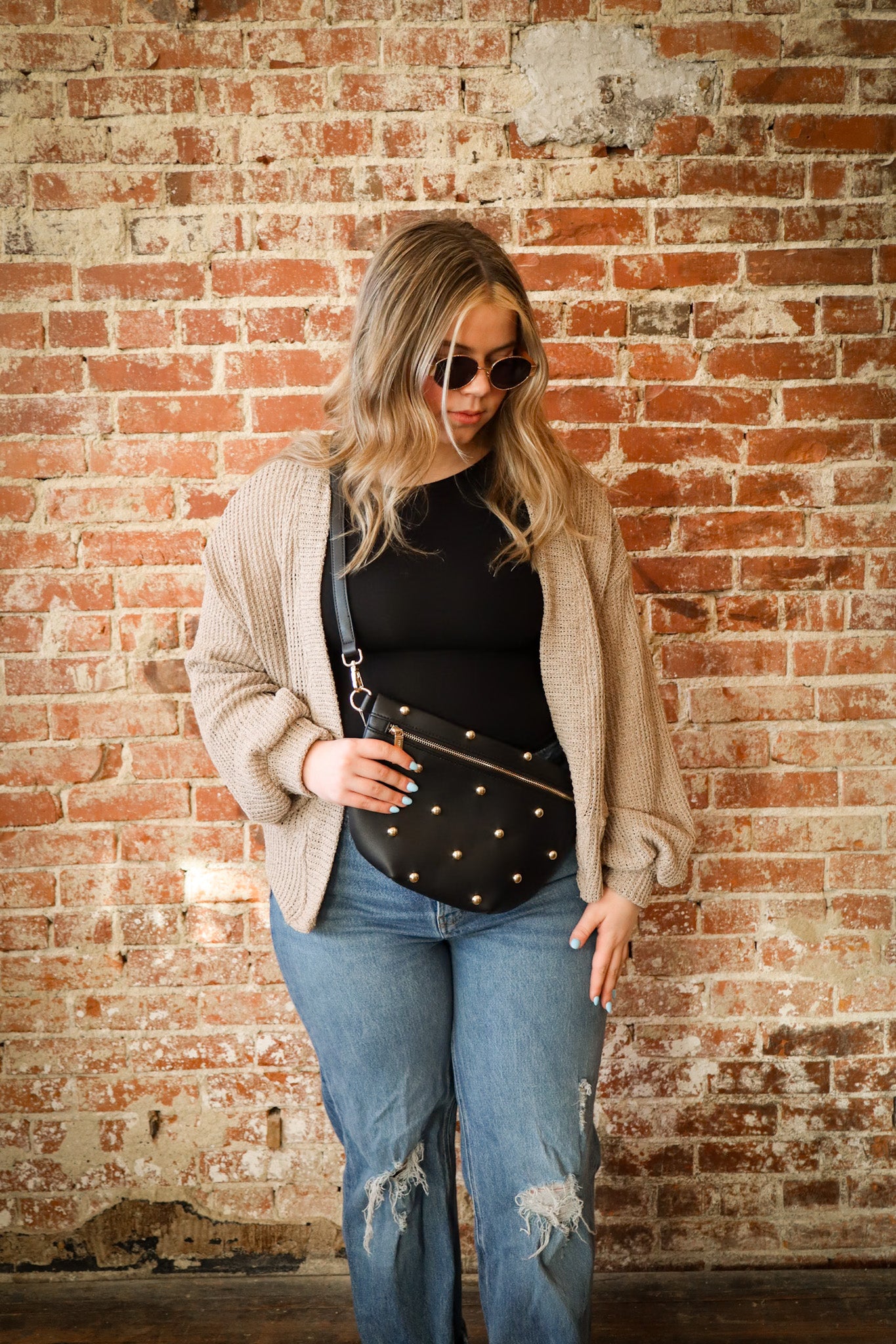 Westlyn Studded Bum bag