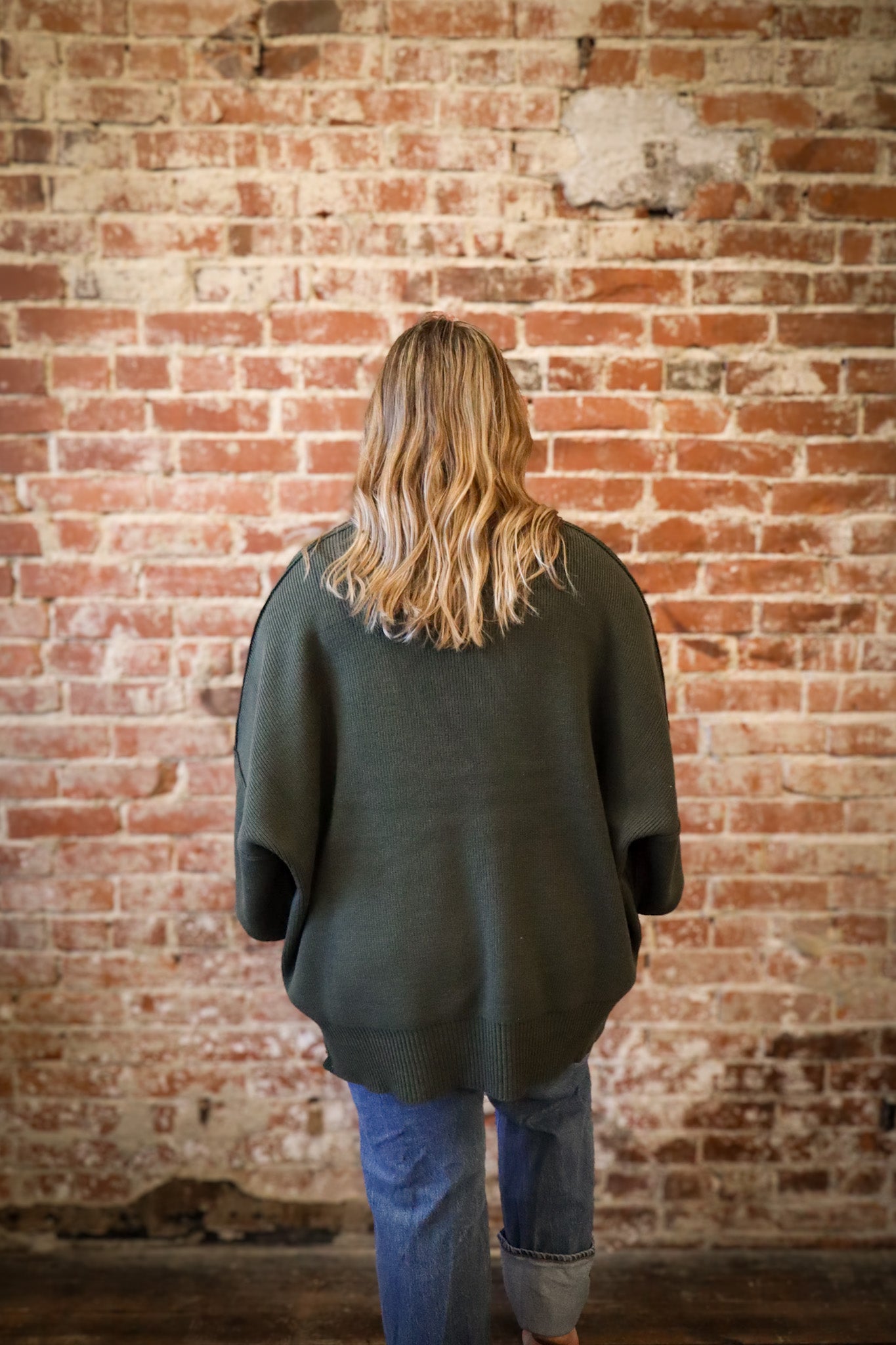 Basic Side Slit Sweater