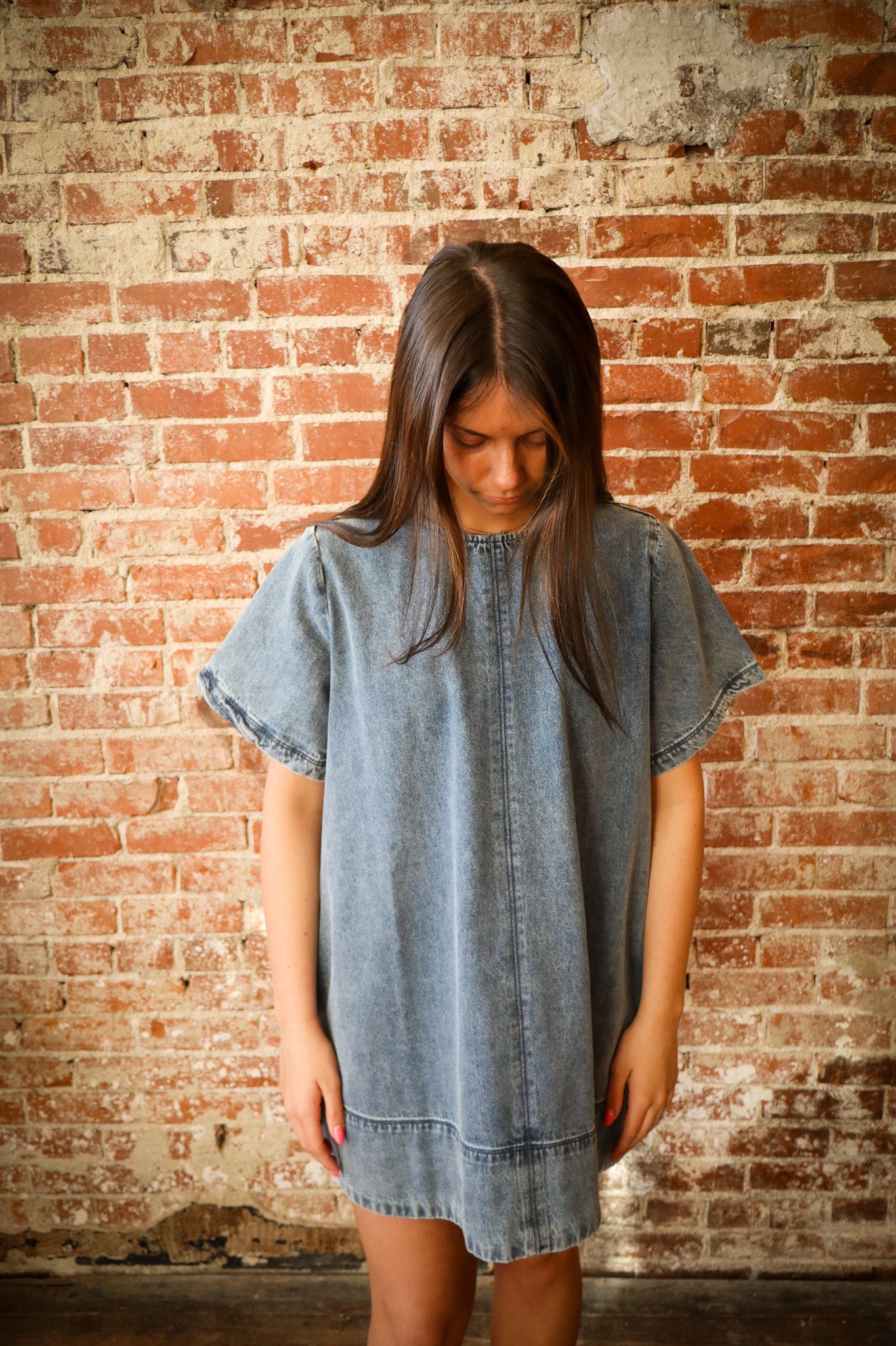 Denim Mini Dress