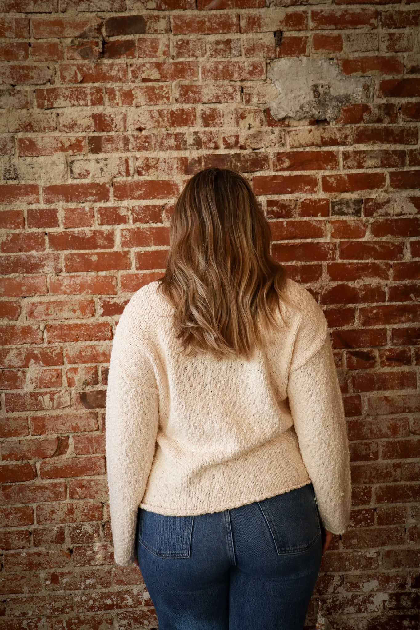 Textured Knit Sweater