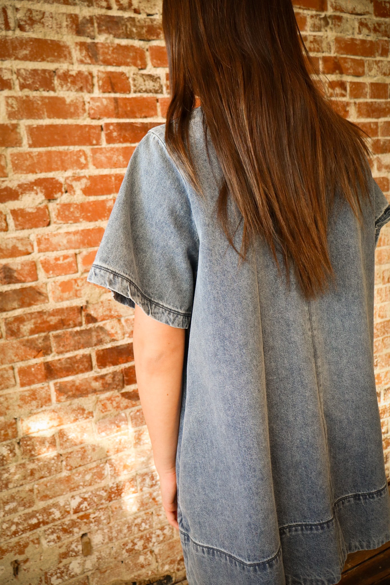 Denim Mini Dress