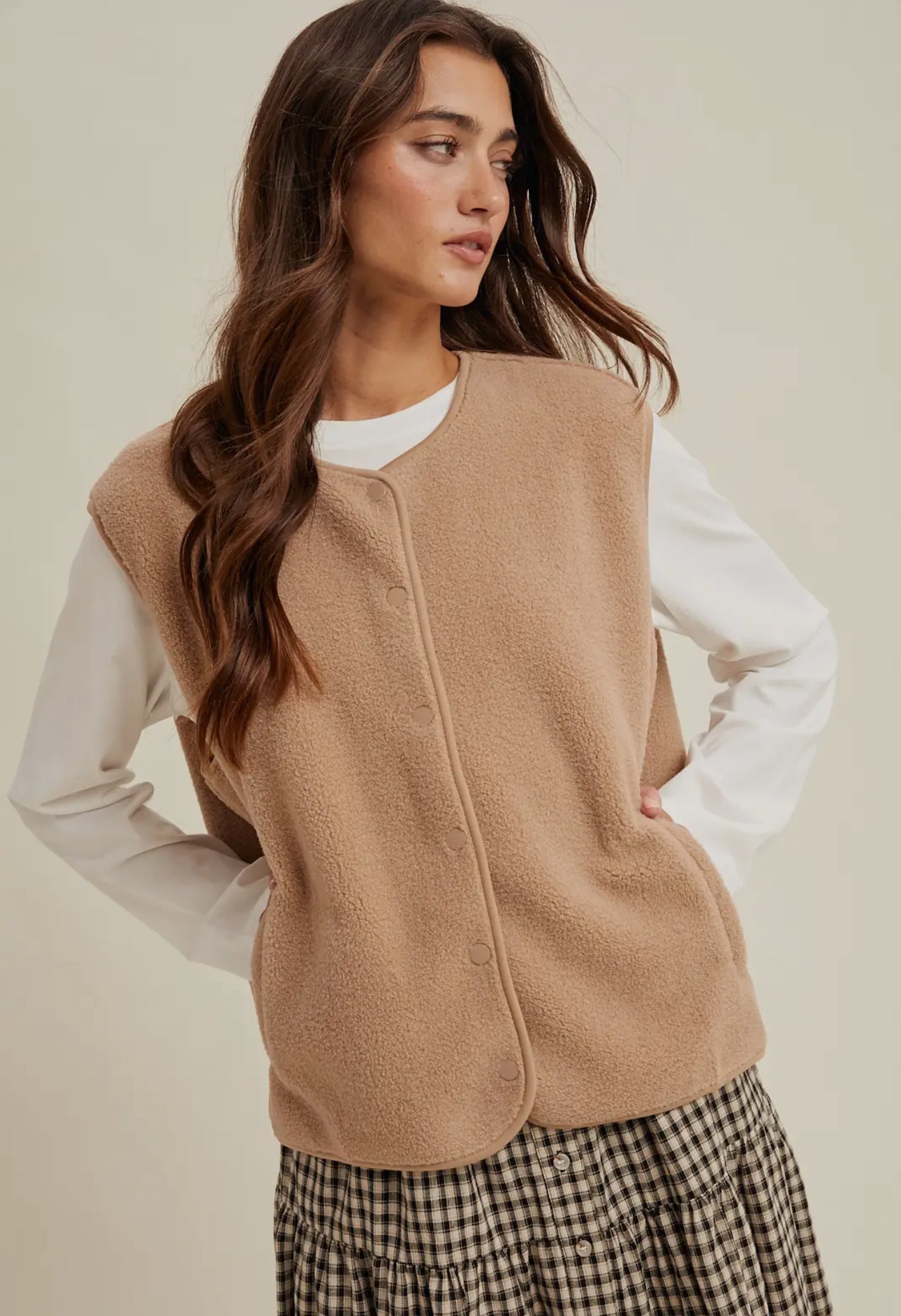 Mountain Cozy Sherpa Vest