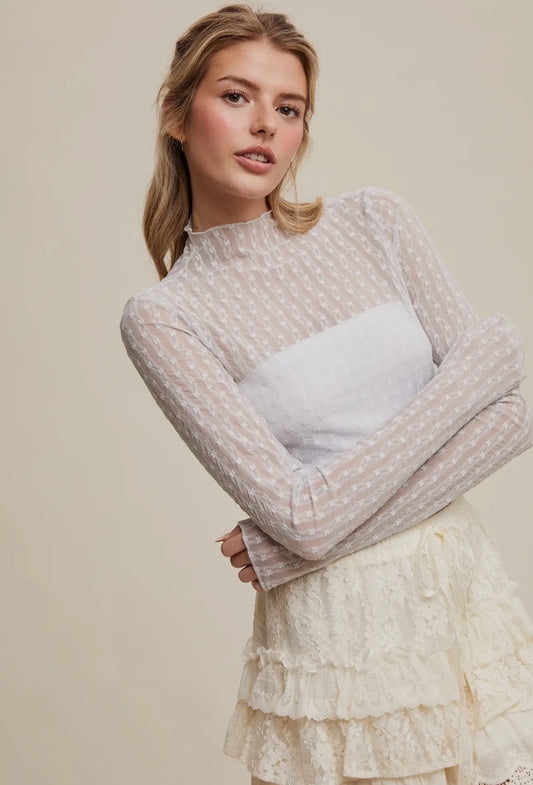 Juliet Sheer Top