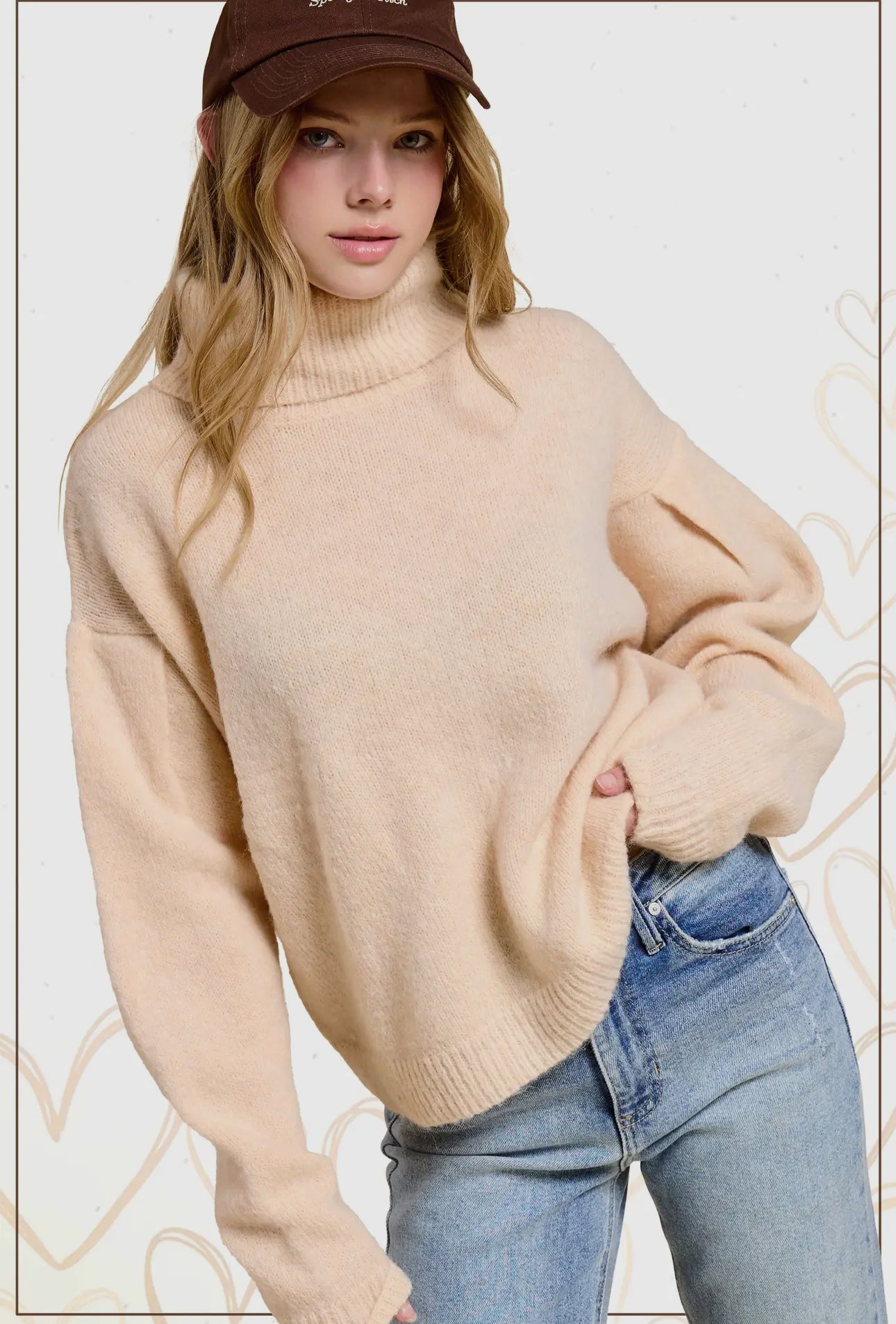 Arctic Whisper Turtleneck