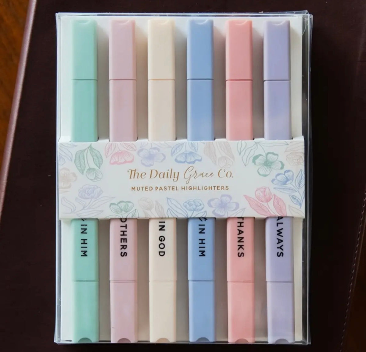 Muted Pastel Highlighters