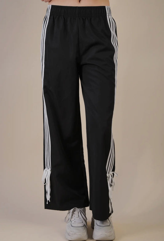 Side Ribbon Jersey Pants