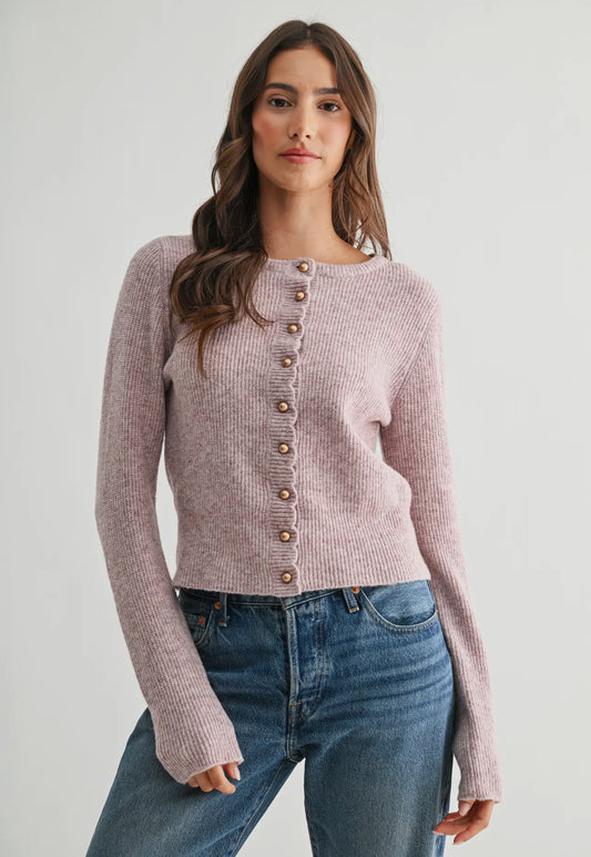 Pearl Button Cardigan