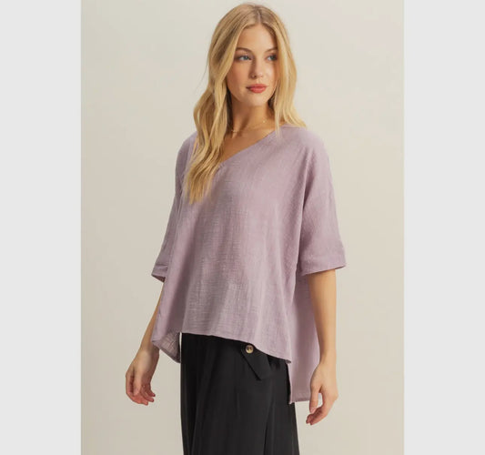 Emmy Semi Sheer Top