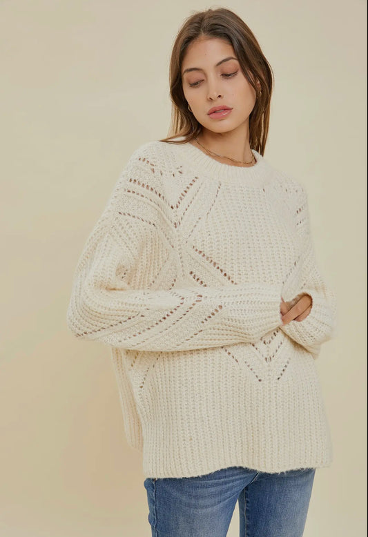Lena Chunky Knit Sweater