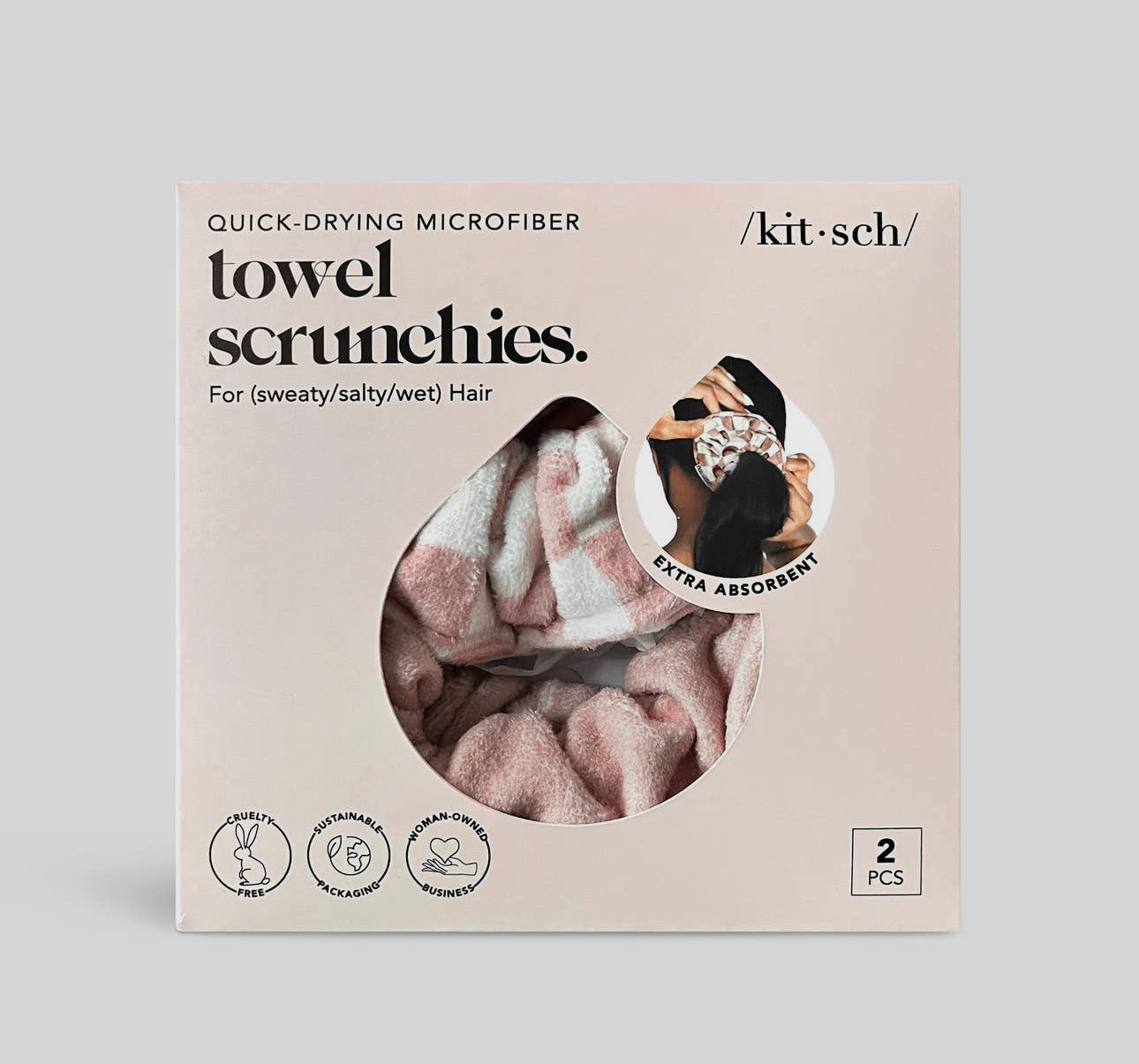 Microfiber Quick Dry Scrunchies