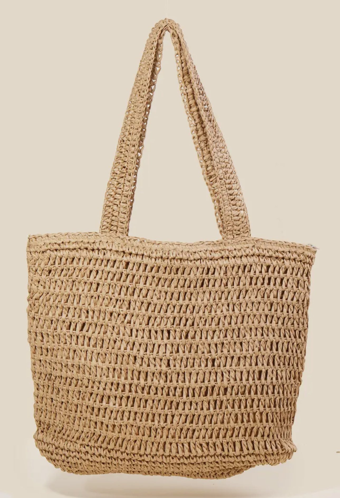 Straw Braided Tote