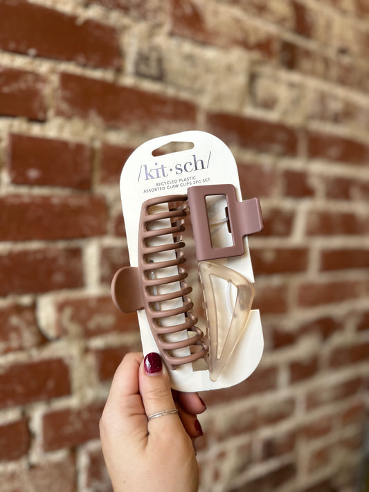 Spring Claw Clip Set