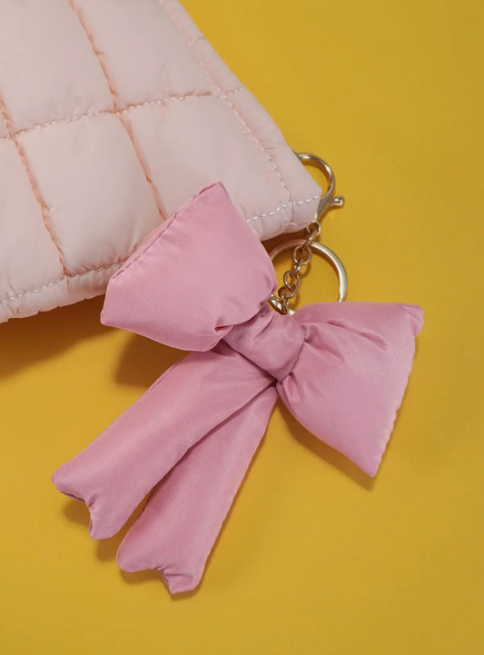 Puffy Bow Bag Charm