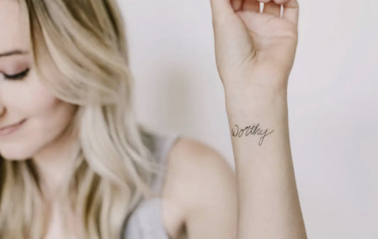 Worthy Temp Tattoo