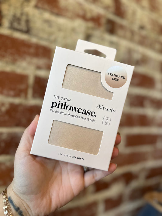 Champagne Satin Pillowcase