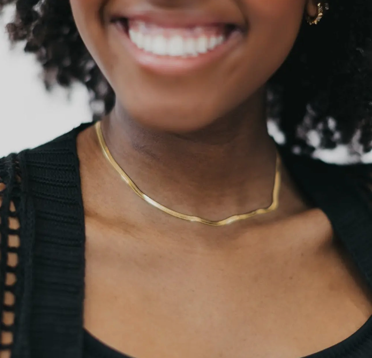 Ella Herringbone Necklace
