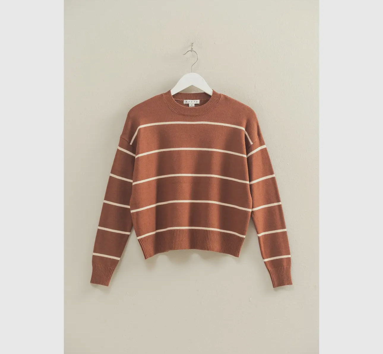 Toasted Caramel Stripes