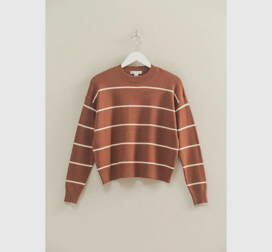 Toasted Caramel Stripes