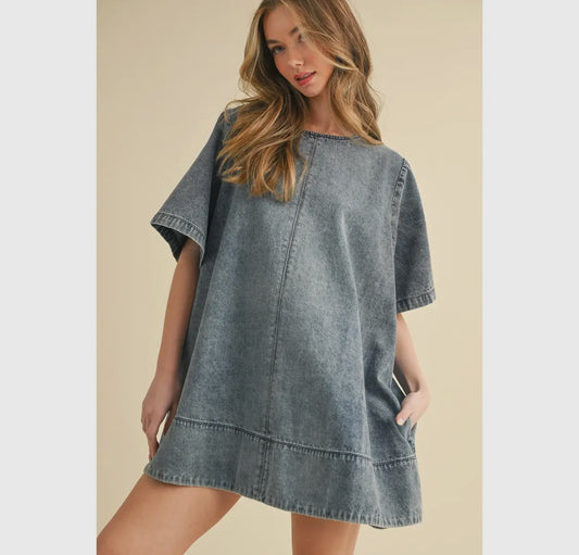 Denim Mini Dress