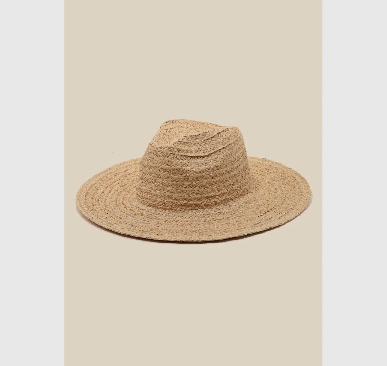Flat Brim Sun Hat